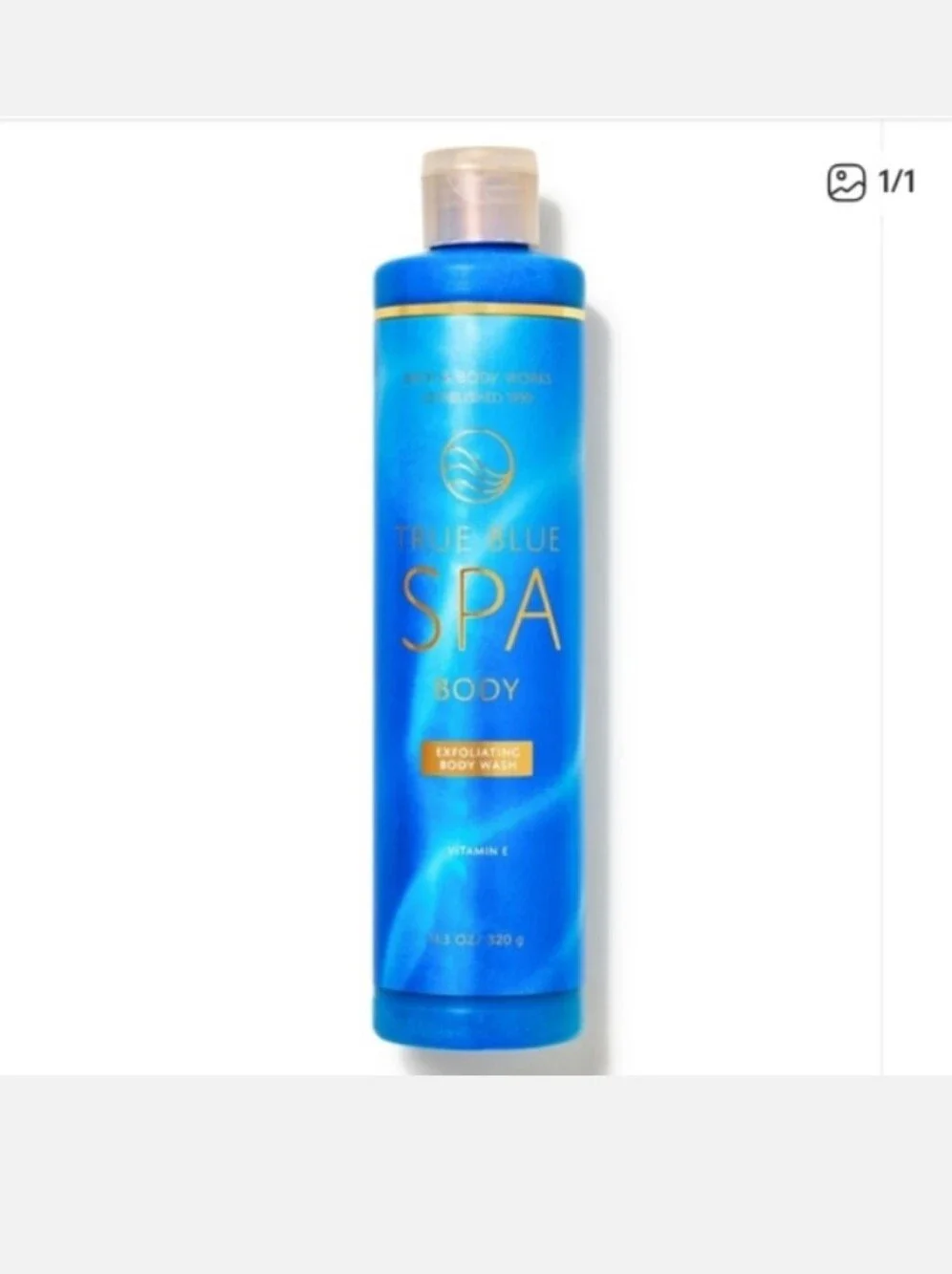 Bath & Body Works True Blue Spa Body Wash - Blue